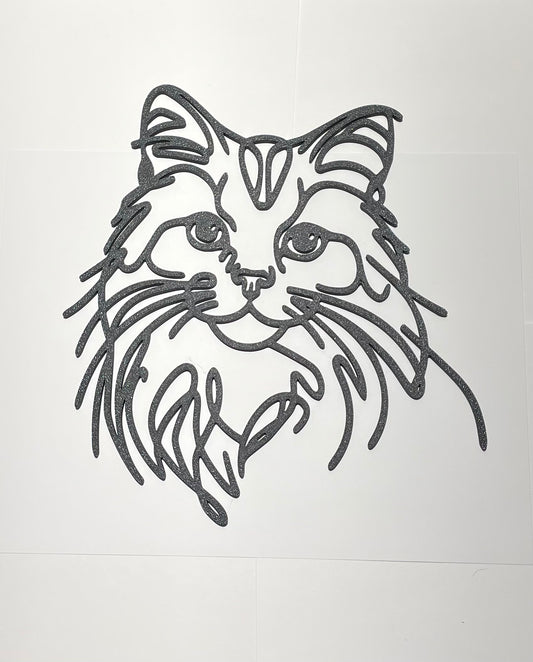 Cat Silhouette Wall Art