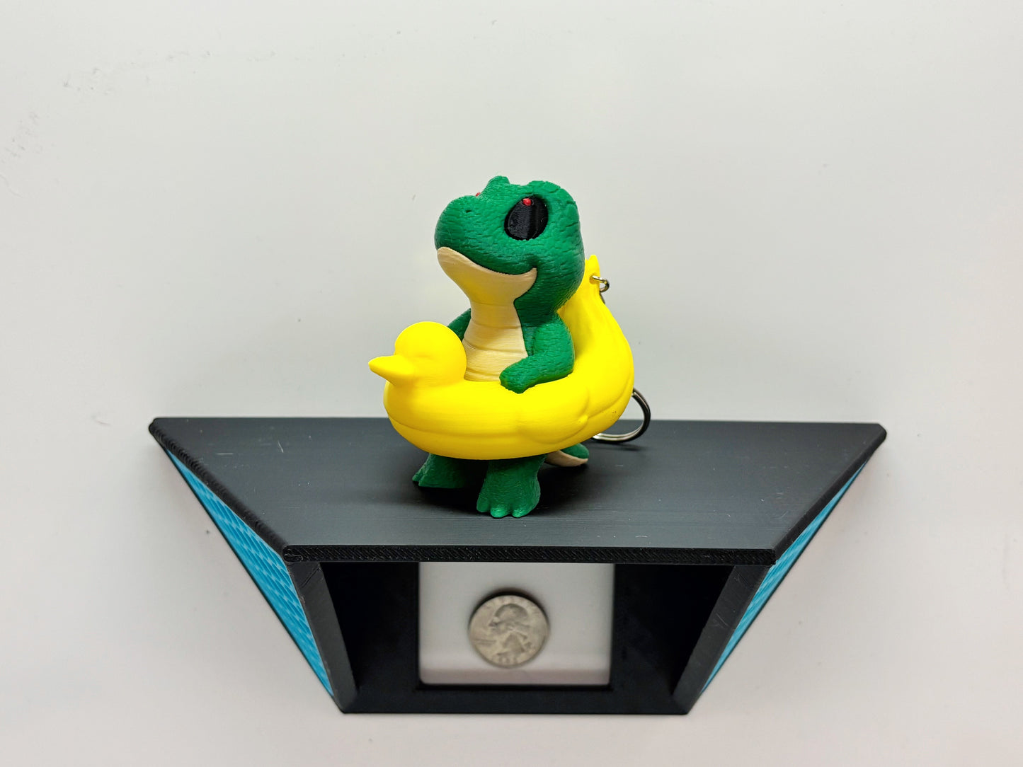 Hooked on Dino Keychain
