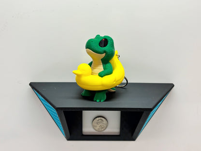 Hooked on Dino Keychain