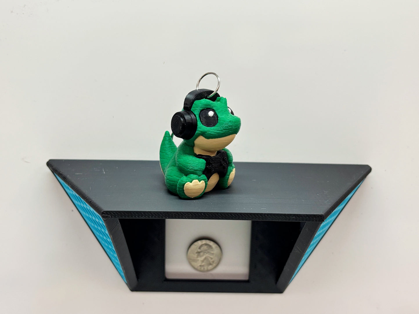 Hooked on Dino Keychain