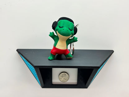 Hooked on Dino Keychain