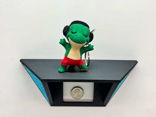 Hooked on Dino Keychain