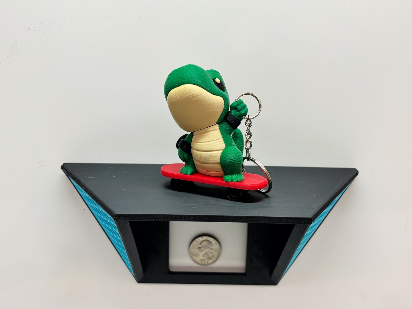 Hooked on Dino Keychain